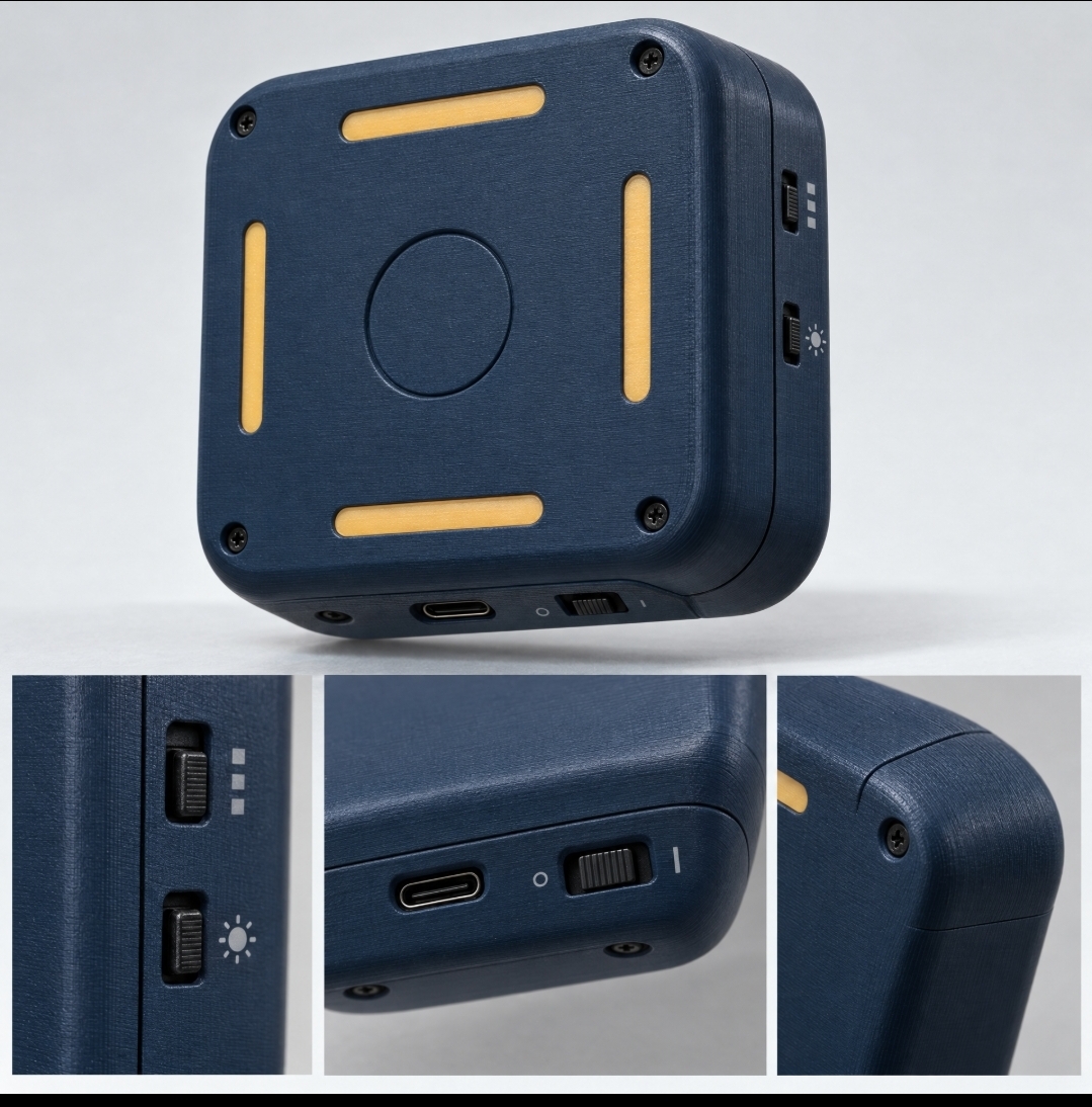 BB-01 prototype controls and USB-C port